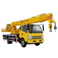 Terrain crane truck telescopic boom truck mounted crane mini pick up 4x4 crane 12 t